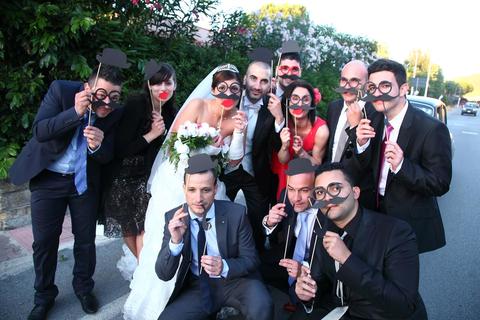 photo booth di gruppo