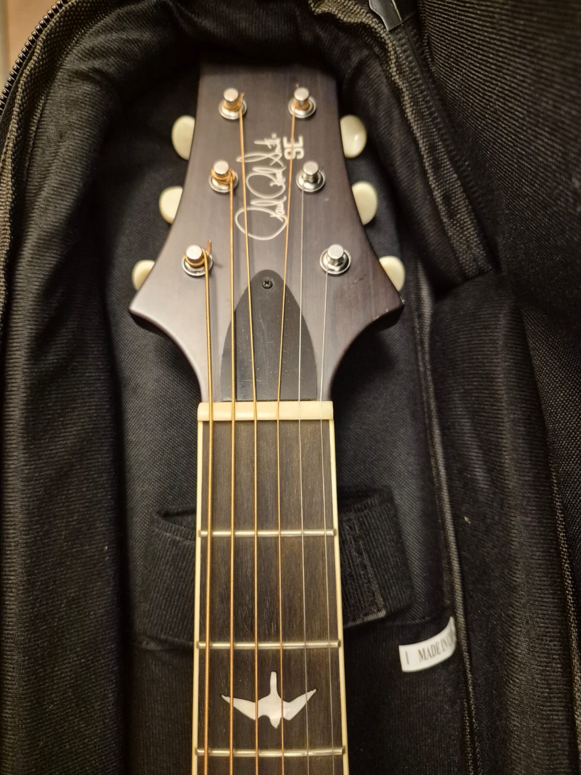 PRS SE P20E TONARE PARLOR TOBACCO SUNBURST