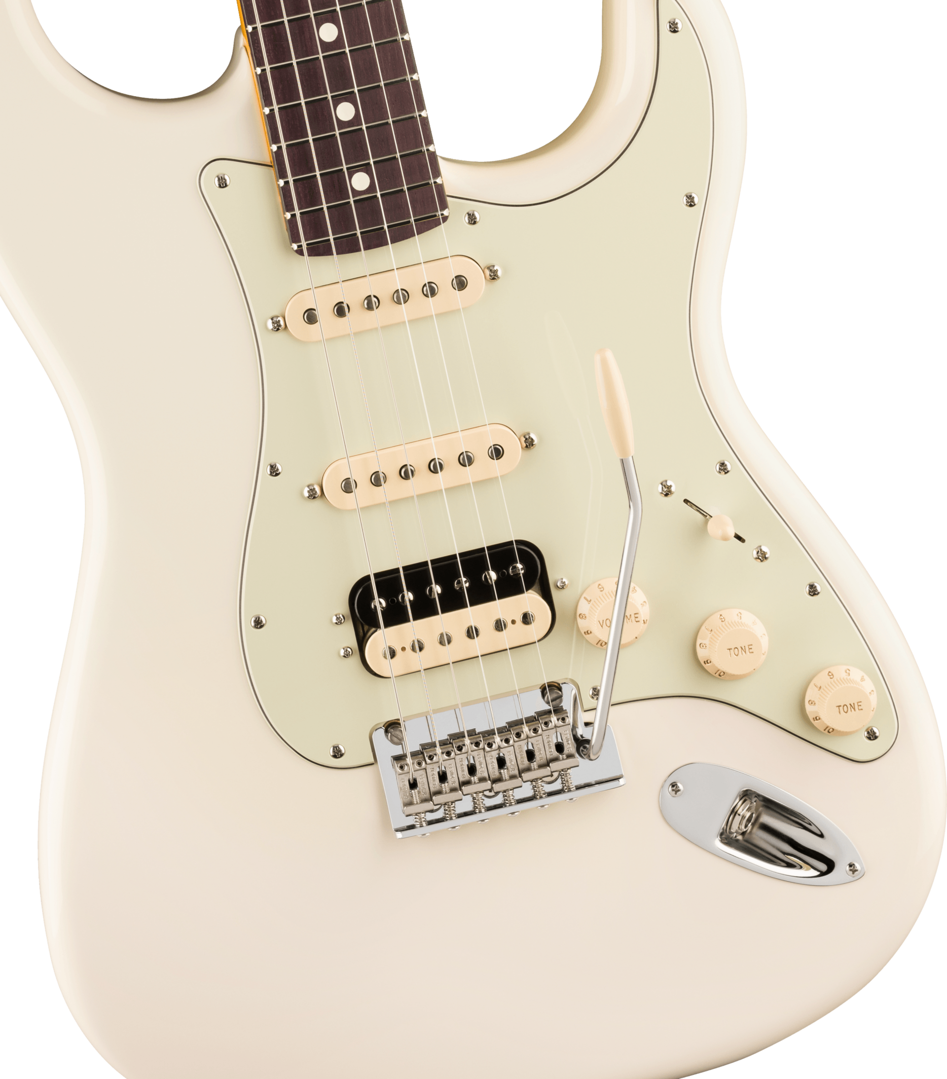 FENDER AMERICAN PROFESSIONAL STRATOCASTER HSS RW OLYMPIC WHITE