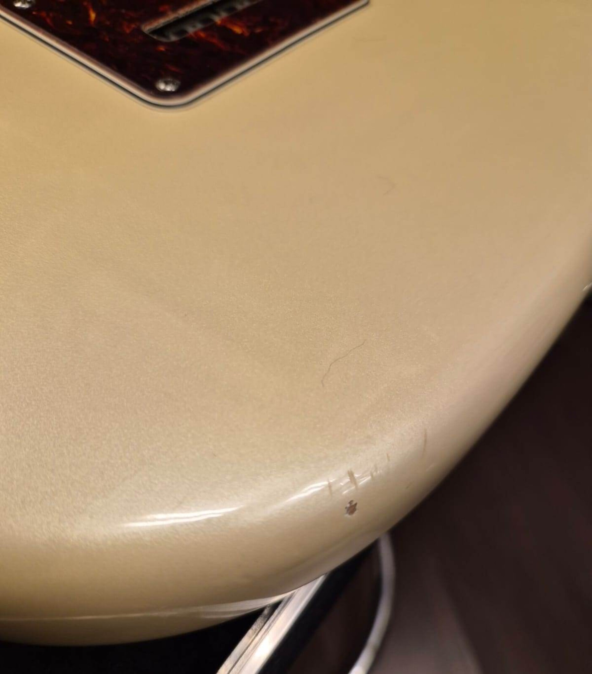 FENDER AMERICAN DELUXE STRATOCASTER OLYMPIC PEARL