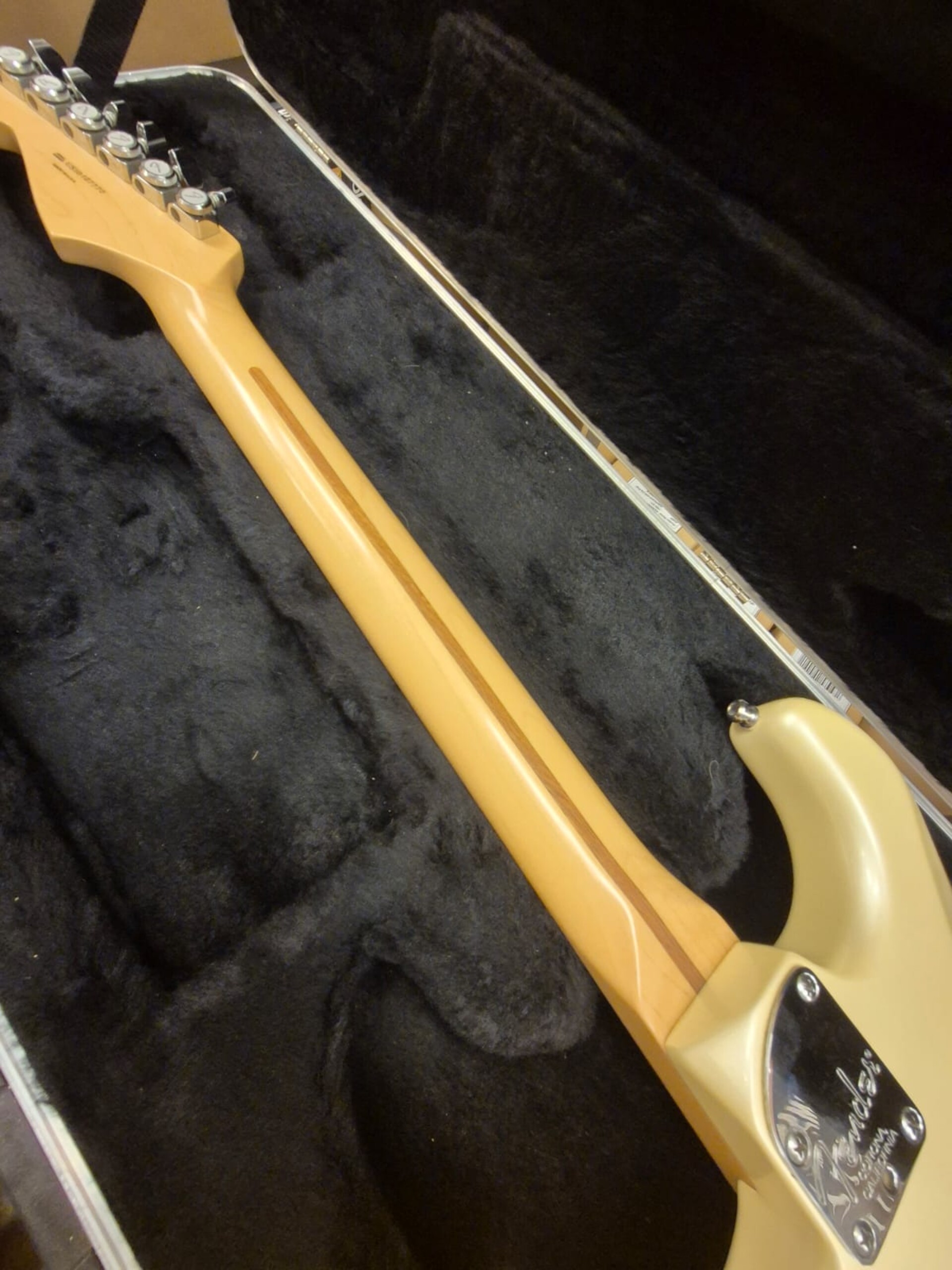 FENDER AMERICAN DELUXE STRATOCASTER OLYMPIC PEARL