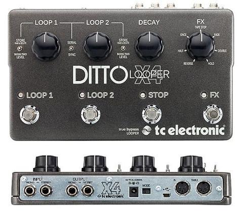 TC ELECTRONIC DITTO X4 LOOPER