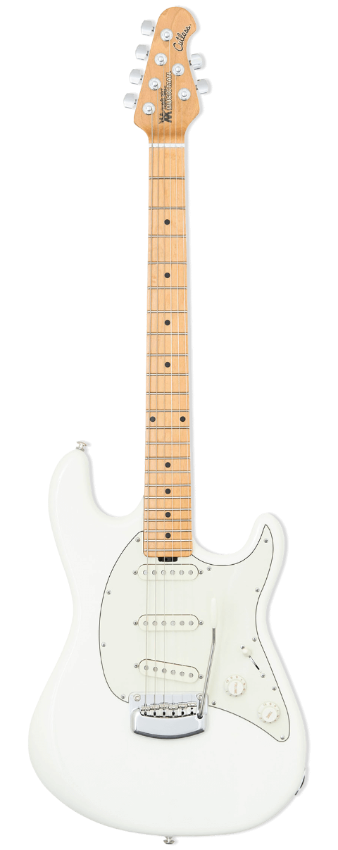 MUSIC MAN CUTLASS IVORY WHITE EX DEMO