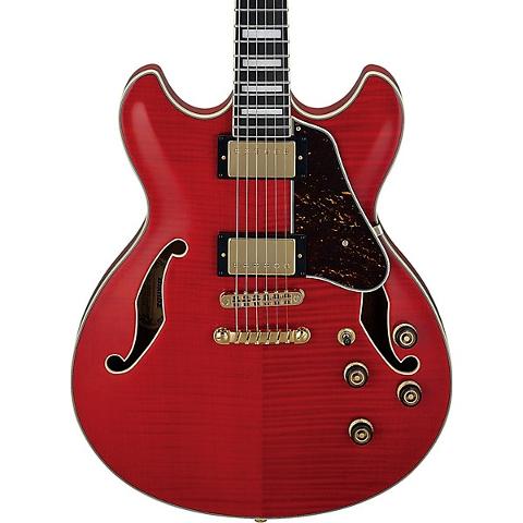 IBANEZ AS93 FM TCD TRANSPARENT CHERRY RED