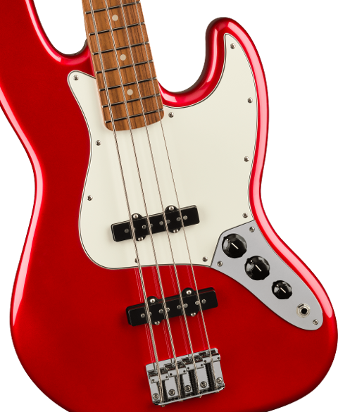 FENDER PLAYER JAZZ BASS PF CANDY APPLE RED LIMITED EDITION