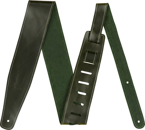 FENDER BROKEN IN LEATHER STRAP 2,5" VARI COLORI