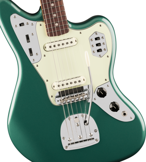 FENDER VINTERA III MID 60s JAGUAR RW SHERWOOD GREEN METALLIC