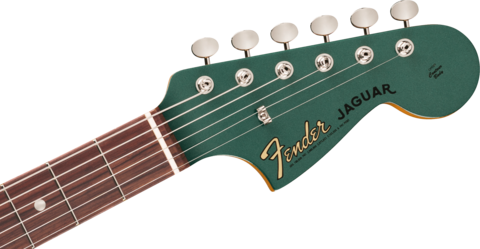 FENDER VINTERA III MID 60s JAGUAR RW SHERWOOD GREEN METALLIC