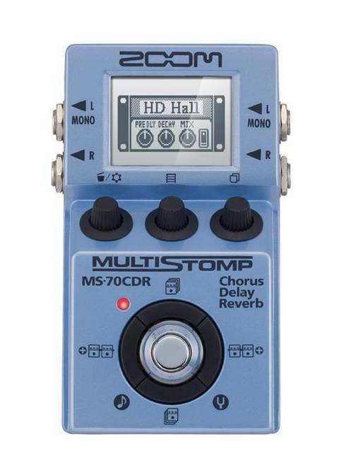 ZOOM MS70CDR CHORUS DELAY REVERB