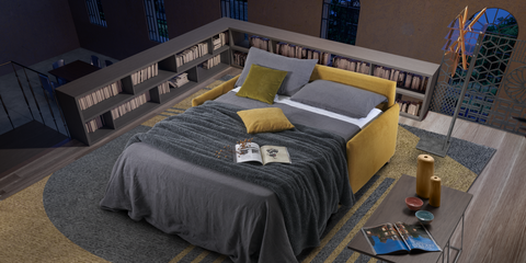 Divano letto materasso h. 20 cm Il Benessere mod. Tommy