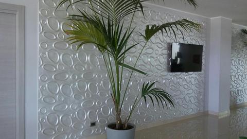 Realizzazione parete Wallart 3d