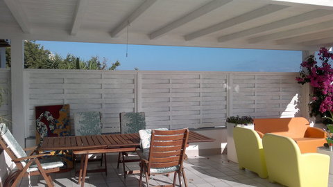 Gazebo impregnato bianco