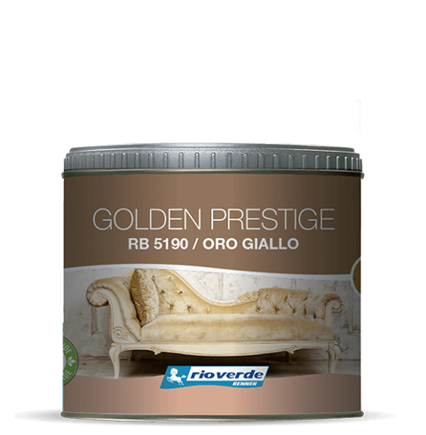 Vernice per effetti metallizzati RioVerde Golden Prestige RB 5x90