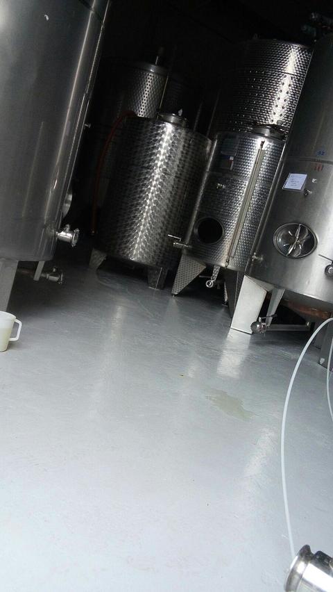 Pavimentazione industriale realizzata con Smalto Epossidico Per Pavimenti - Cantine Costantino (Partinico)