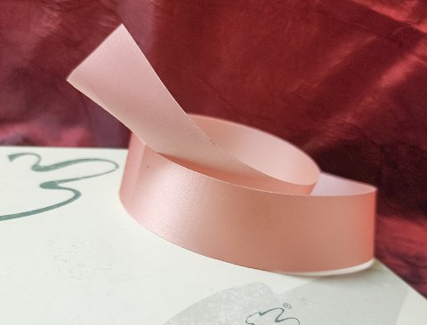 Nastro Mezzo Raso H 25 - Sconti per Fioristi e Aziende - Dispencer 100 Mt. Colori diversi