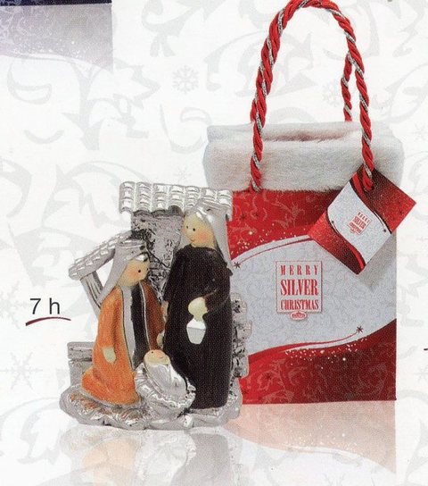 Natività a Bagno d'Argento in 6 modelli - Sconti per Fioristi e Aziende