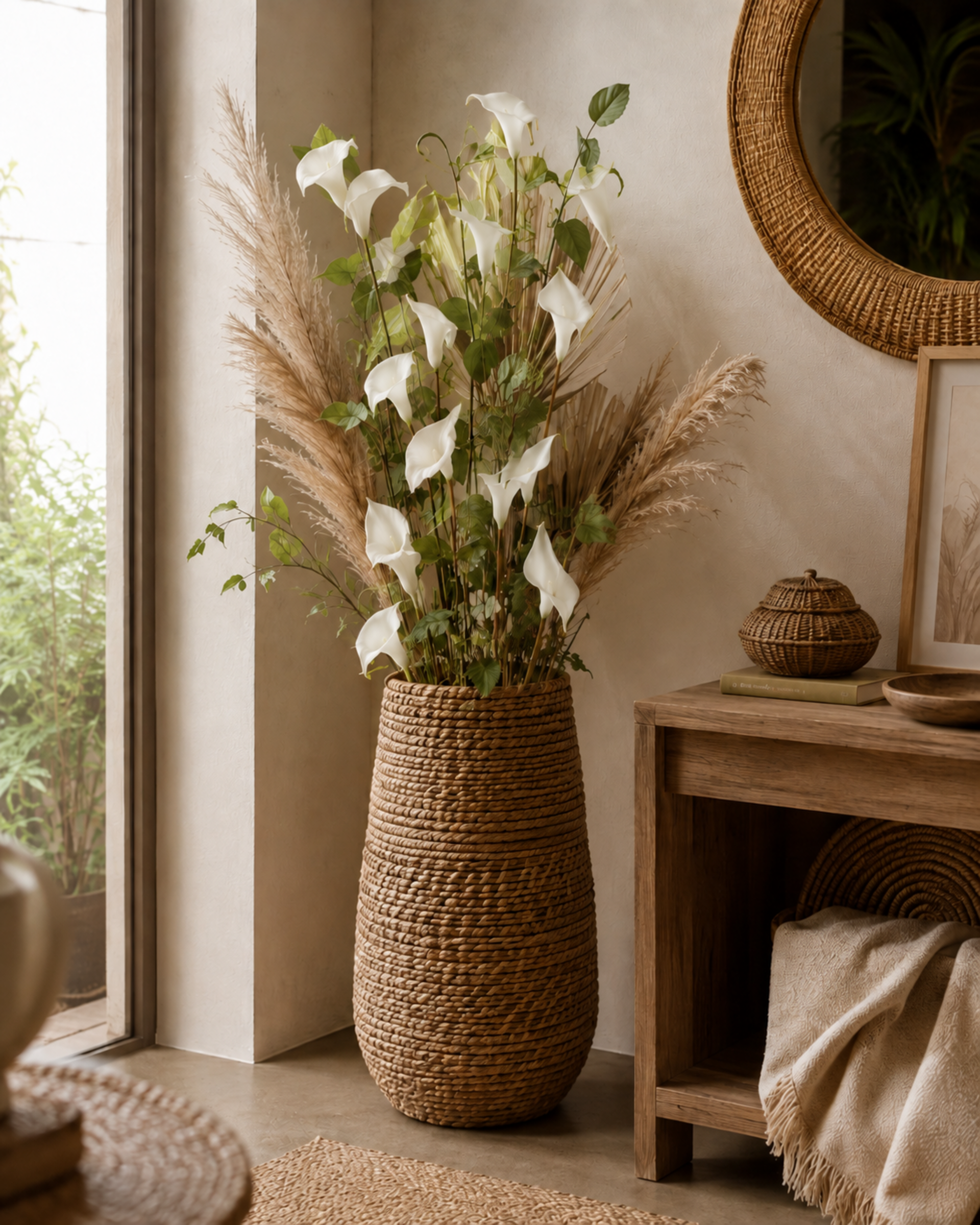 Calla Spray H 90 x 18 calle - Sconti per Fioristi e Aziende - In polifoam