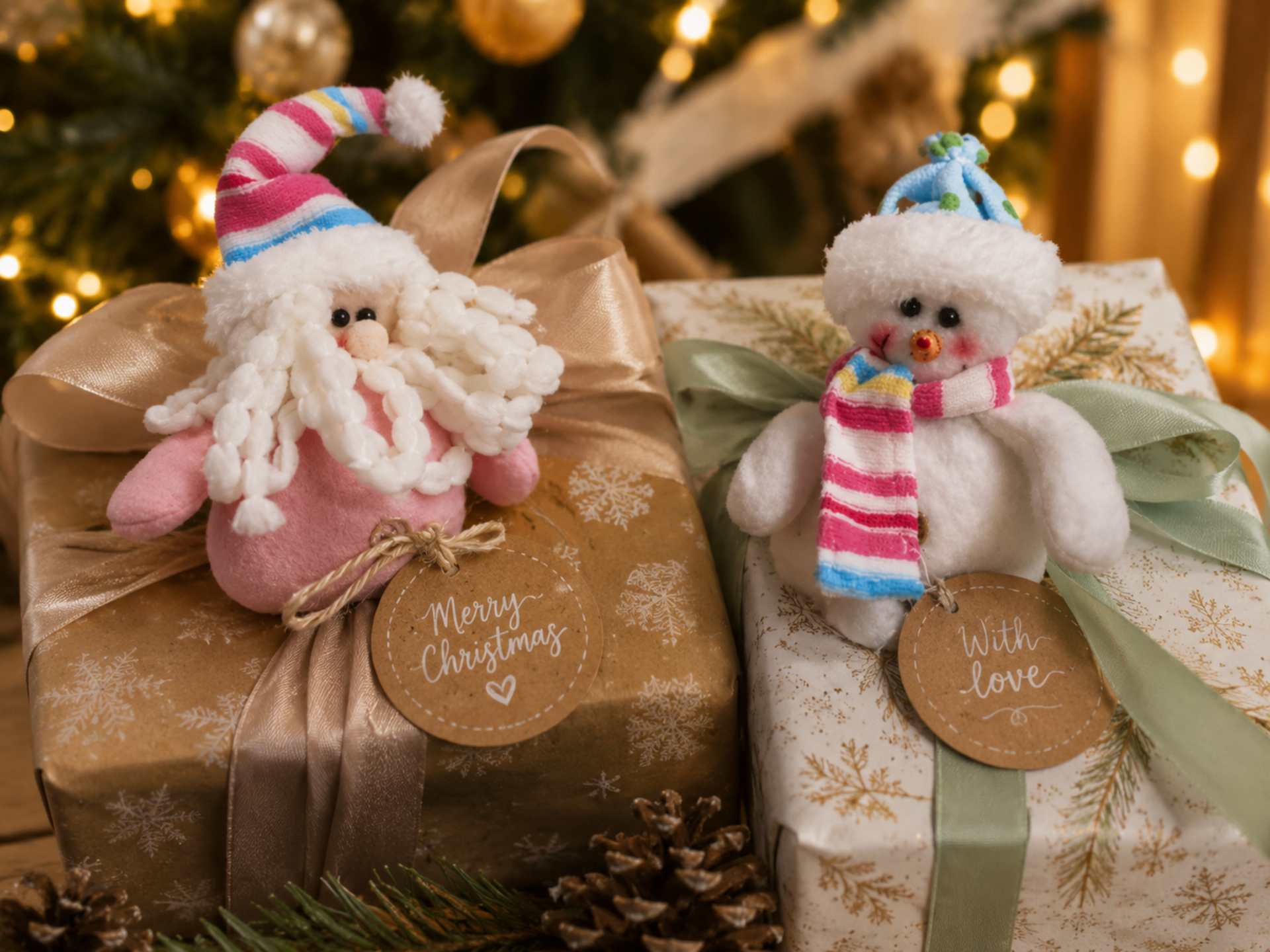 Babbo Natale & Pupazzo H 14 - Sconti per Fioristi e Aziende - Sweet Candy