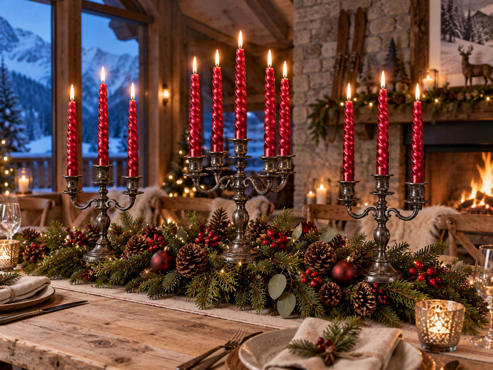 Candele Torciglione x 2 - Sconti per Fioristi e Aziende - H 20 e 25 glitterati Oro/Rosso/Argento