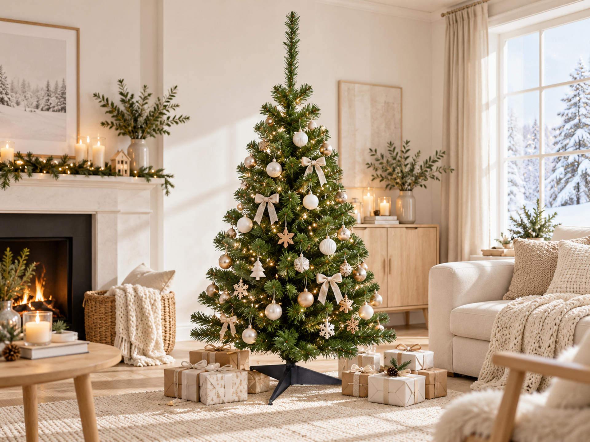 Albero di Natale H 90 - Sconti per Fioristi e Aziende - in poliestere