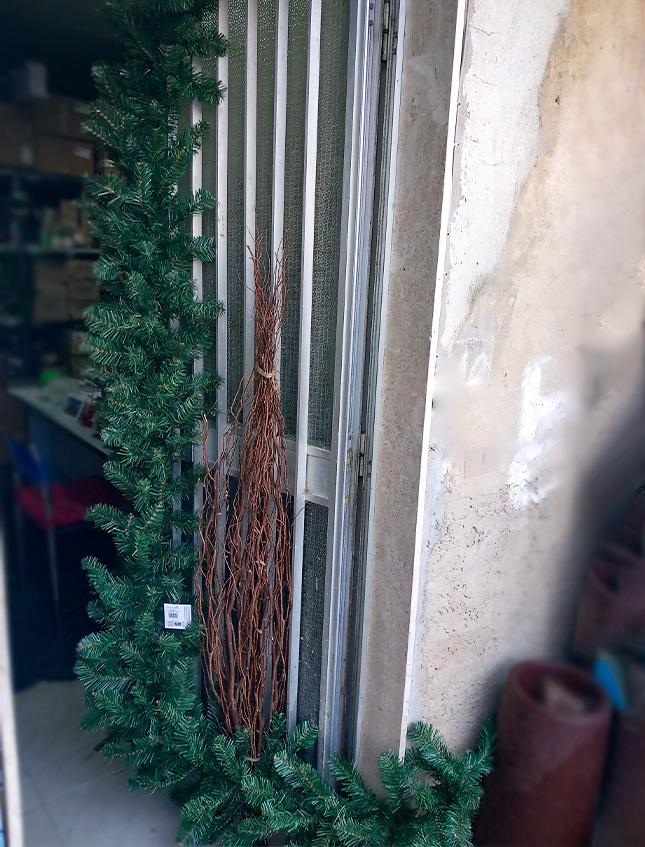 Festone di Natale cm.270 - Sconti per Fioristi e Aziende - dm.40 x 240 rami in Poliestere