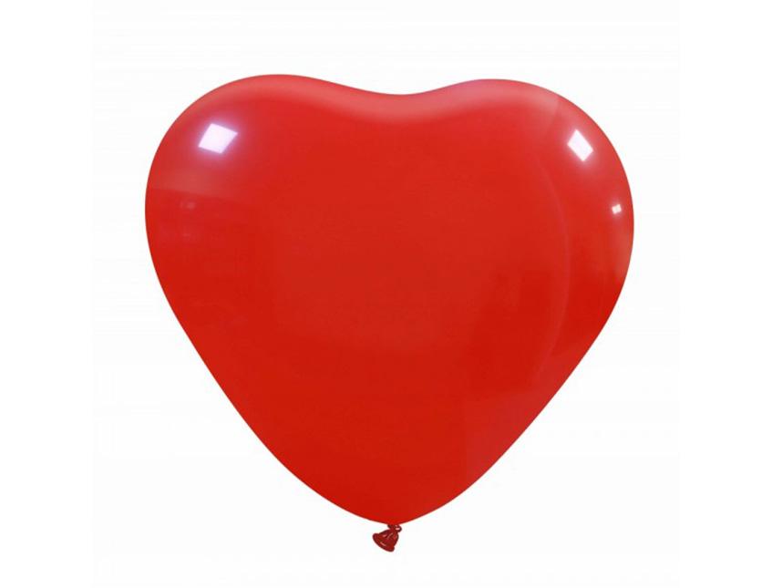 Palloncino Cuore Rosso cm. 40  confezione da 2 Articolo per S. Valentino - Sconti per Fioristi e Aziende