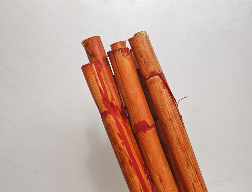 Canne Bamboo H 50 dm.3,3 - Sconti per Fioristi e Aziende . - Mazzo d 10 canne