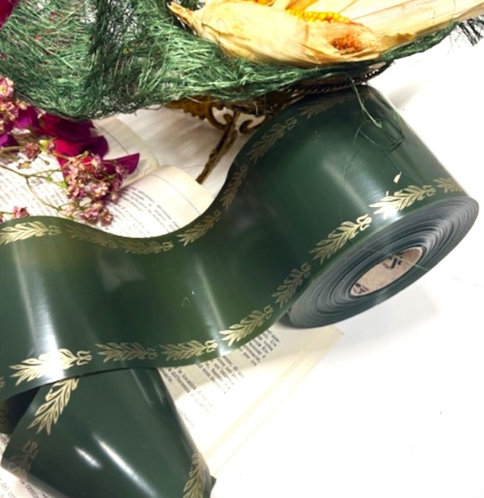 Nastro Funebre H 10 e H 14  x 100 mt. - Sconti per Fioristi e Aziende - Stampa Osiride