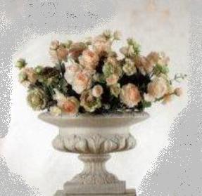 Coppa Greca con base H 32 dm. 43 in fiberclay