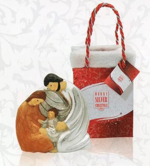 Natività a Bagno d'Argento in 6 modelli - Sconti per Fioristi e Aziende