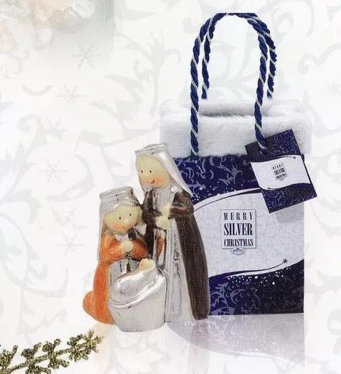 Natività a Bagno d'Argento in 6 modelli - Sconti per Fioristi e Aziende