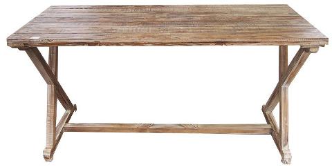 Tavolo in legno Bianco o Naturale - Sconti per Fioristi e Aziende
