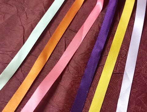 Nastro Mezzo Raso H 10 - Sconti per Fioristi e Aziende - Dispencer 100 Mt. colori assortiti