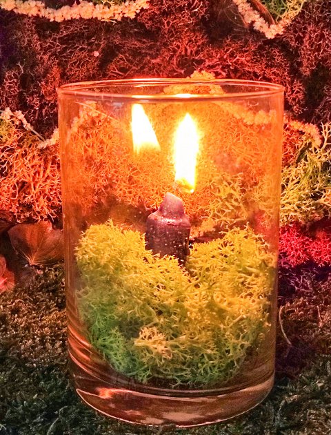 Candele x 4 Stearica H 9 - Sconti per Fioristi e Aziende - Candele Blu Royal dm. 1,5