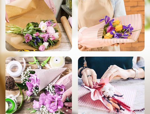 Macchina Crimpatrice Arriccia Bordi Stretta - Sconto per Fioristi e Aziende - dentatura acciaio per carta