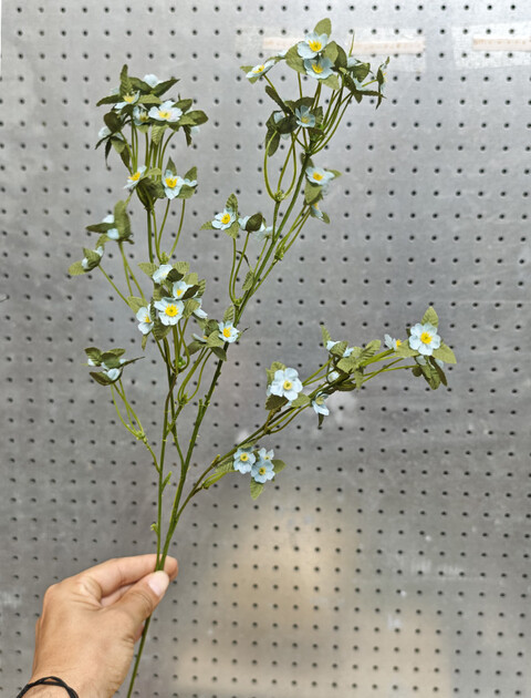 Pearl spray x 3 artificiale - Sconto per Fioristi e Aziende - Colori: Bianco - Rosso