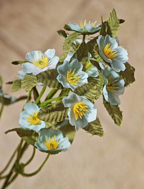 Pearl spray x 3 artificiale - Sconto per Fioristi e Aziende - Colori: Bianco - Rosso