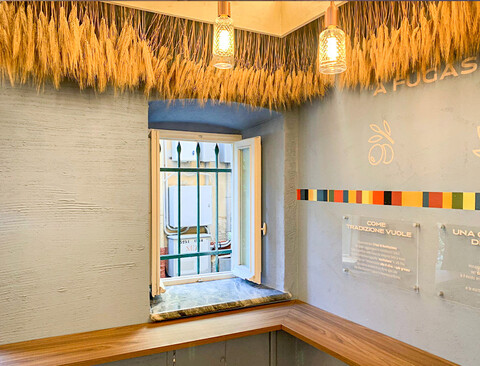 Soffitto Spighe di grano preservate per Ristoranti, Hotels e Resort . - a metro quadrato