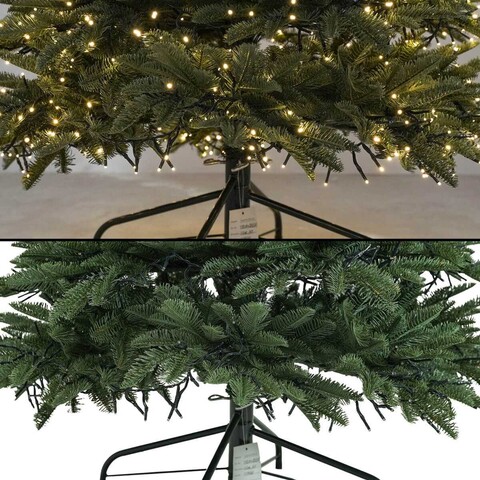 Albero Aspen Lux c/led - Sconti per Fioristi e Aziende - H 210/240 in PE