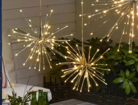 Sfera Led Galactic Flash dm. 40 - In Promo Natalizia - N 60 Led Ice+20 Hot Flash