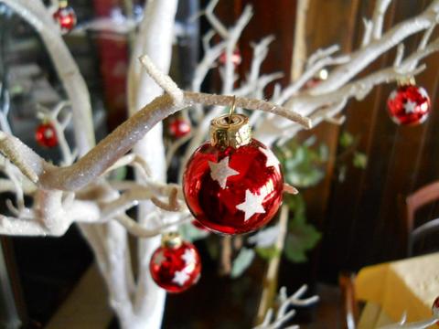 Palline di Natale dm. 3 in vetro - Sconti per Fioristi e Aziende - Confezione da 20 palline