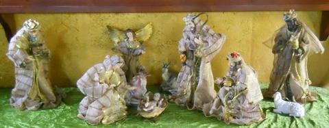 Natività H 41 con 10 soggetti - Sconti per Fioristi e Aziende - STOCK ESAURITO