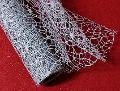 Spider Net Glitterato a ragnatela Oro/Rosso/Argento H 50 x 5 yds Polycotton - Sconti per Fioristi e Aziende