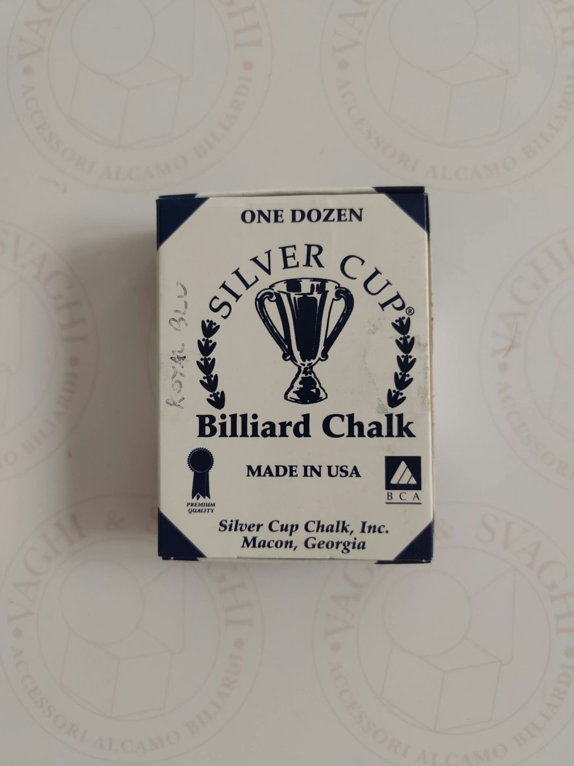 GESSO SILVER CUP 12 CUBETTI ROYAL BLU