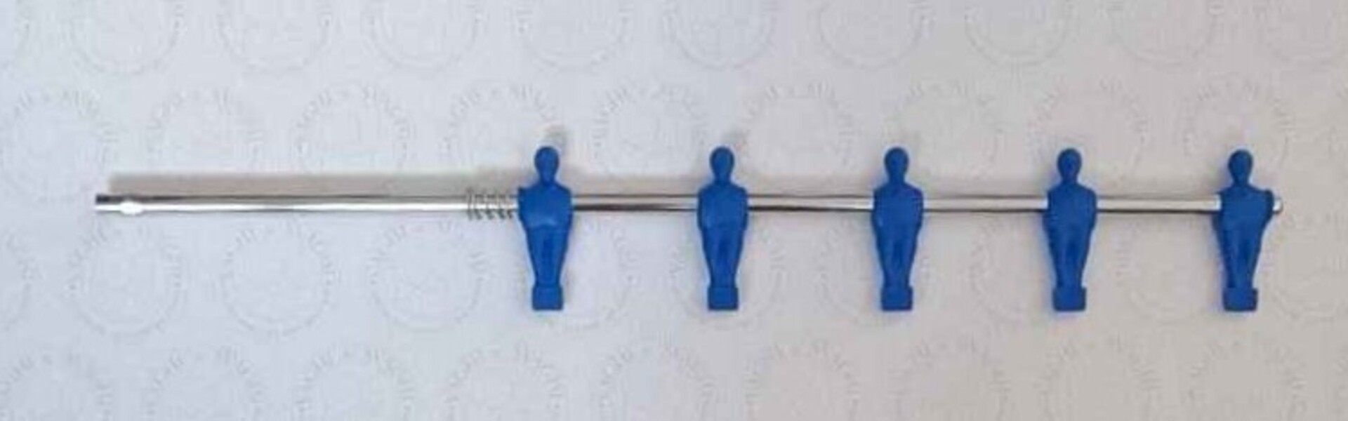 SERIE ASTE ESTERNE GARLANDO OMETTI ROSSI/BLU CON PIEDI TONDI