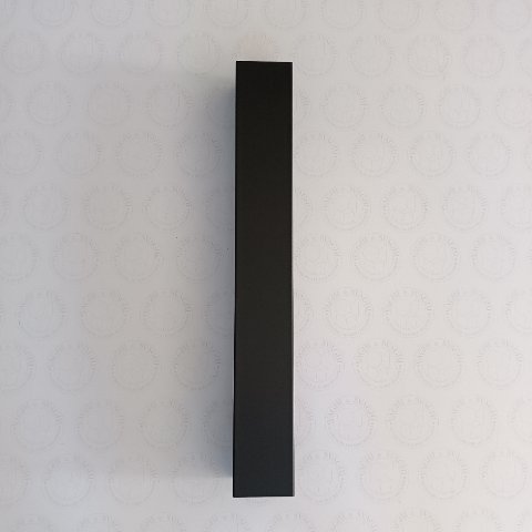 GAMBA IN METALLO NERA GARLANDO 90 X 90 665 MM SENZA PIASTRA