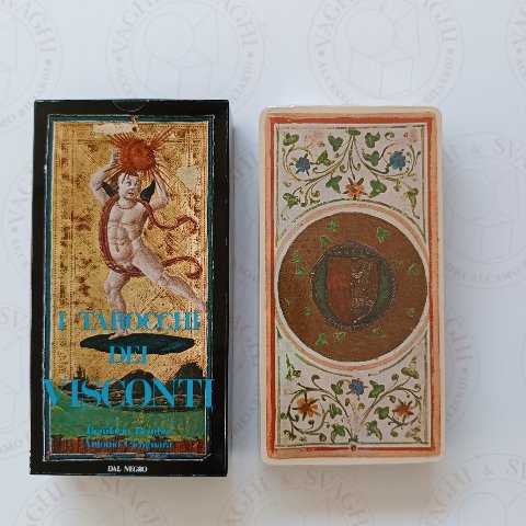 CARTE TAROCCO DAL NEGRO DEI VISCONTI