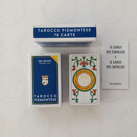 CARTE TAROCCO DAL NEGRO PIEMONTESE EXTRA 78 B
