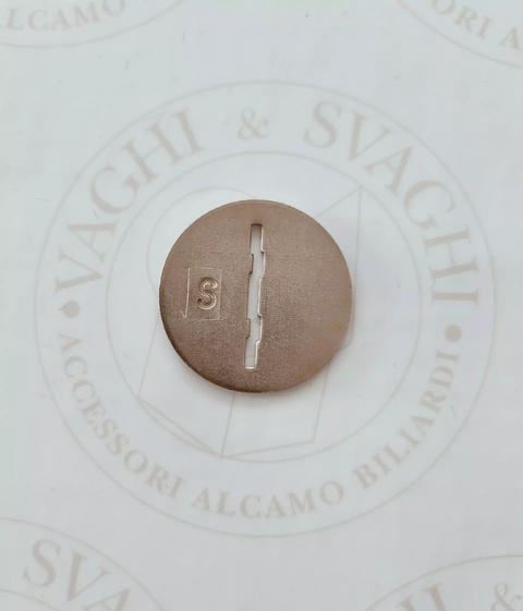 GETTONIERA PER CALCIO BALILLA GARLANDO IN ALLUMINIO PER GETTONI SNOOKER