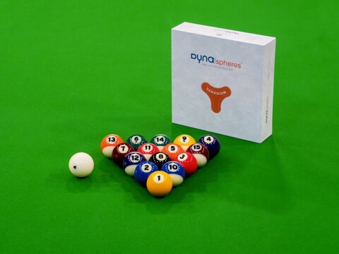 BILIE SET POOL VANADIUM DYNASPHERES 5M DIAM. 57,2 MM.